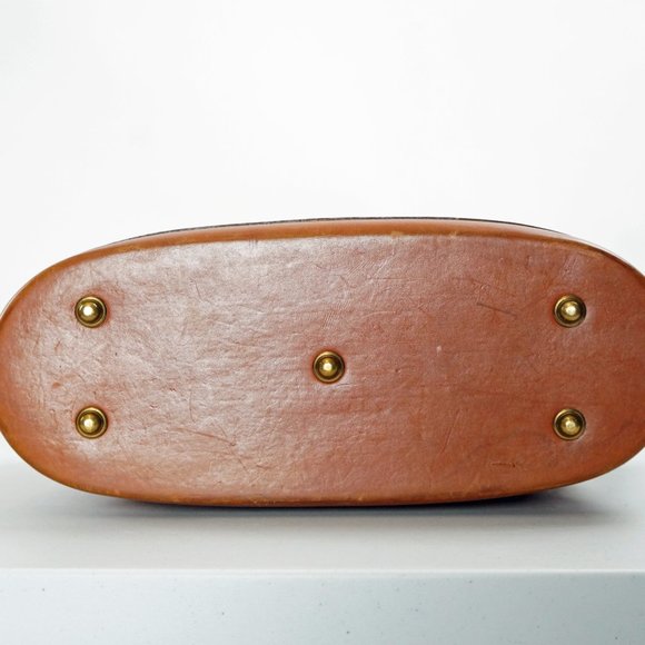 Dooney & Bourke Shoulder Bag Satchel, All Weather Leather, Tan - Picture 7 of 11